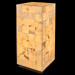 Торшер прямоугольный из натурального камня Calcite Geometry варинант исполнения - 12 | Loft Concept в Воронеже