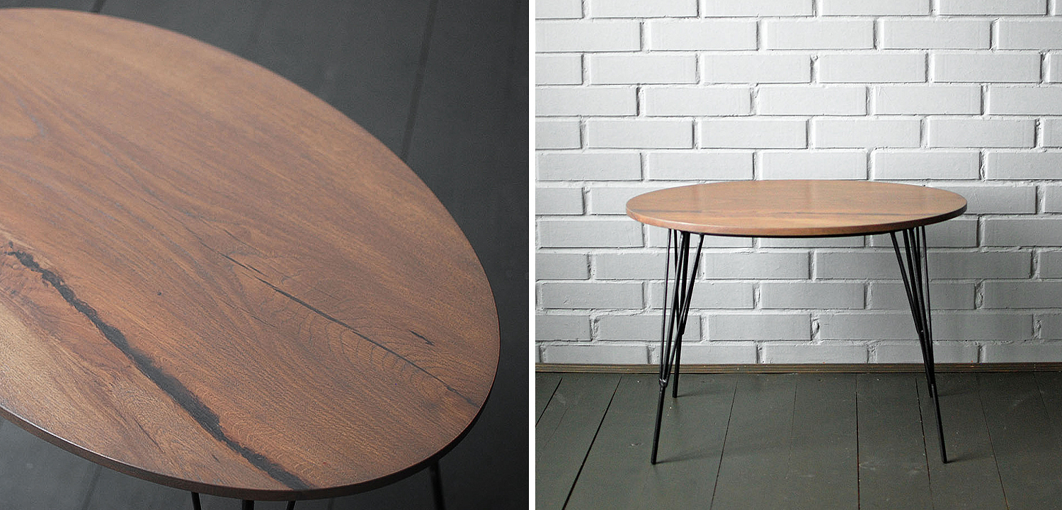 Кофейный стол Amani Industrial Metal Rust Coffee Table Кофейный стол Amani Industrial Metal Rust Coffee Table - Loft-Concept в Воронеже