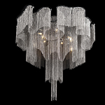 Люстра потолочная с металлическими цепочками Диаметр 99 см Atlantis Chain варинант исполнения - 3 | Loft Concept в Воронеже