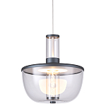 Подвесной светильник с плафоном из акрила и металлическим основанием Blanton 23 варинант исполнения - 1 | Loft Concept в Воронеже