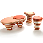 Приставной столик Vorlon Desert Side Table high варинант исполнения - 3 | Loft Concept в Воронеже