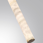 Подвесной светильник с плафоном в форме цилиндра из алебастра Cryptocrystalline Stone варинант исполнения - 7 | Loft Concept в Воронеже