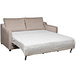 Диван двухместный раскладной светло-серый с кантом Pride варинант исполнения - 3 | Loft Concept в Воронеже