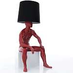 Лампа MALE MANNEQUIN LAMP с абажуром варинант исполнения - 1 | Loft Concept в Воронеже