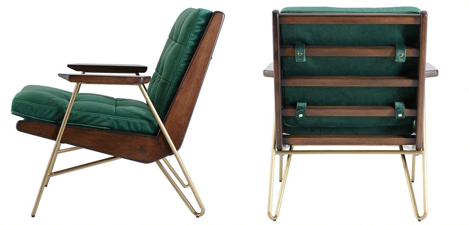 Кресло Gelver Chair green Кресло Gelver Chair green - Loft-Concept в Воронеже