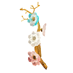 Бра с цветочным декором Miscellaneous herbs варинант исполнения - 2 | Loft Concept в Воронеже