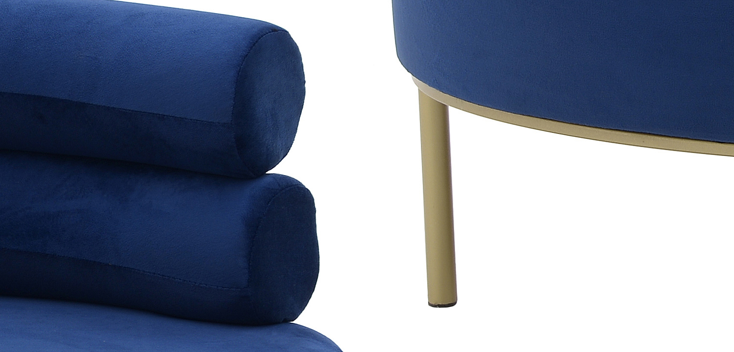 Кушетка Fening Lounge Sapphire Blue Кушетка Fening Lounge Sapphire Blue - Loft-Concept в Воронеже