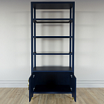 Стеллаж со стеклянными полками Elsa Dreams Blue варинант исполнения - 4 | Loft Concept в Воронеже