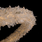 Люстра круглая с натуральным горным хрусталем Crystal Shimmer варинант исполнения - 4 | Loft Concept в Воронеже