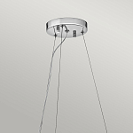 Люстра подвесная круглая с множеством вертикальных прямоугольных кристаллов Kichler варинант исполнения - 3 | Loft Concept в Воронеже