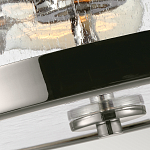 Потолочный светильник с цилиндрическим плафоном из прозрачного пузырькового стекла Feiss варинант исполнения - 2 | Loft Concept в Воронеже