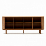 Буфет с 2-мя раздвижными дверцами из ясеневого шпона Toinette варинант исполнения - 2 | Loft Concept в Воронеже