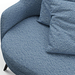 Мебельная ткань Шенилл голубой цвет 138 см T4-26 варинант исполнения - 8 | Loft Concept в Воронеже