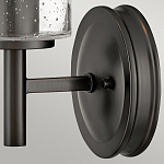 Бра с плафоном в форме цилиндра из прозрачного стекла с пузырьками Hinkley варинант исполнения - 10 | Loft Concept в Воронеже