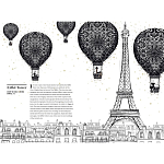 Megan Hess Paris: Through a Fashion Eye варинант исполнения - 5 | Loft Concept в Воронеже