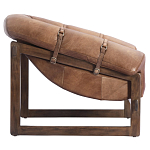 Двухместный диван Duncan винтажная коричневая кожа варинант исполнения - 2 | Loft Concept в Воронеже