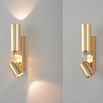 Бра цилиндрической формы из металла с поворотным плафоном Light maker studio варинант исполнения - 6 | Loft Concept в Воронеже