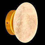 Бра в форме диска из натурального камня Cryptocrystalline Stone варинант исполнения - 9 | Loft Concept в Воронеже