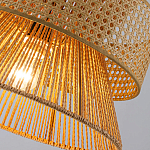 Подвесной светильник с абажуром из натуральных материалов Light Inside the Cell варинант исполнения - 6 | Loft Concept в Воронеже