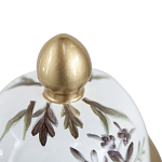 Ваза с нежным цветочным узором в пастельных тонах и крышкой с золотым акцентом Chinoiserie Ceramics варинант исполнения - 4 | Loft Concept в Воронеже