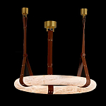 Люстра в форме обруча из натурального камня Minerals of Light варинант исполнения - 4 | Loft Concept в Воронеже