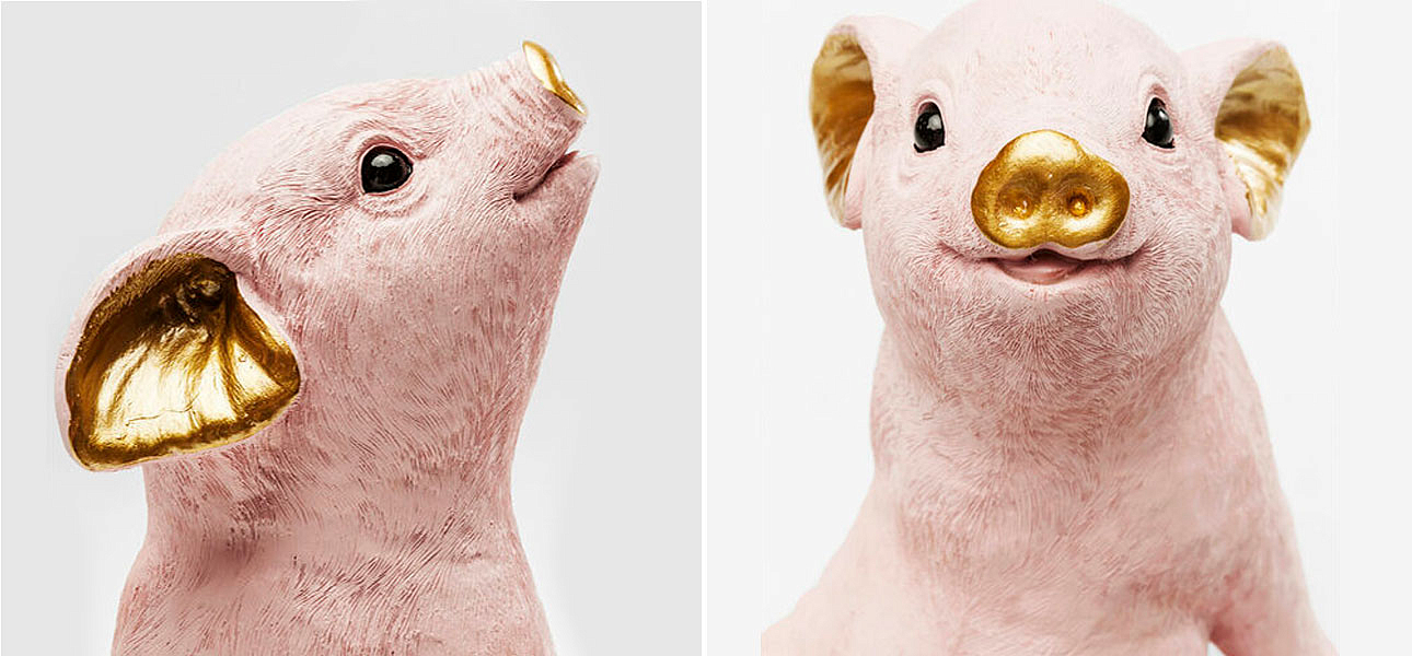 Статуэтка розовый поросенок Pink pig Статуэтка розовый поросенок Pink pig - Loft-Concept в Воронеже