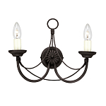Бра черного цвета с лампой в форме свечи Elstead Lighting варинант исполнения - 4 | Loft Concept в Воронеже