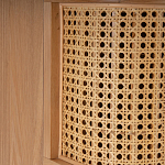 Комод с 3-мя ящиками из плетеного ротанга Ruiz Light Chest of Drawers варинант исполнения - 5 | Loft Concept в Воронеже