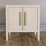 Тумбочка Primo с дверцами шпон Светлый дуб варинант исполнения - 2 | Loft Concept в Воронеже