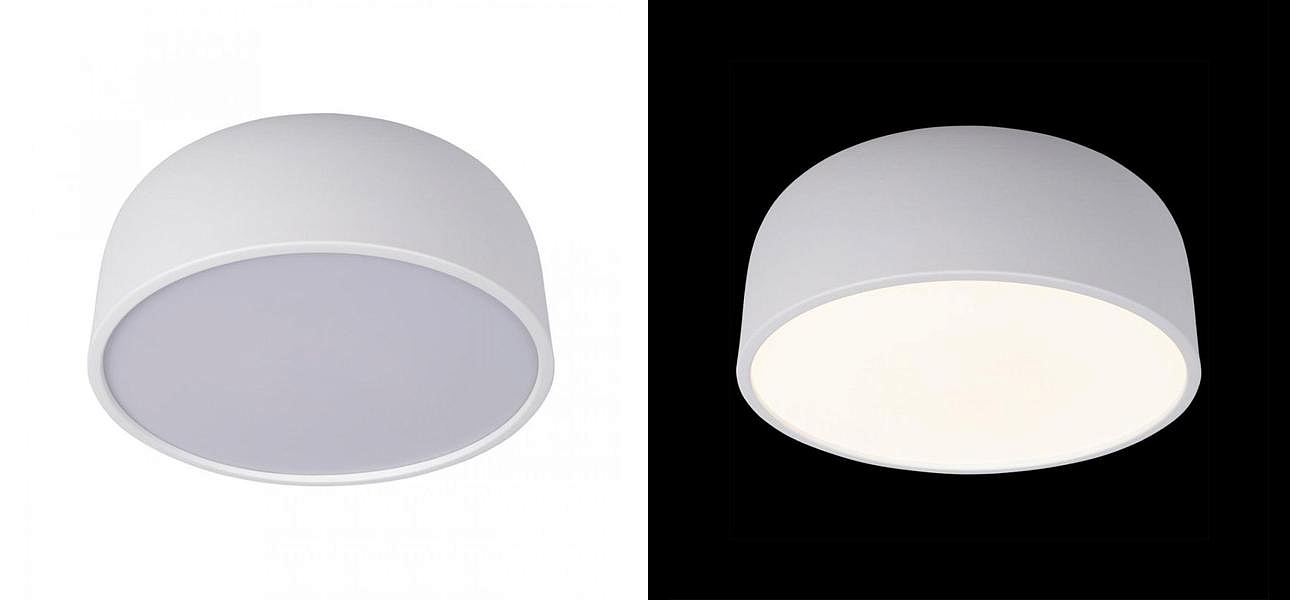 Светильник потолочный круглый Color cup White Светильник потолочный круглый Color cup White - Loft-Concept в Воронеже
