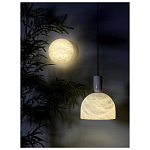 Бра в форме диска из натурального камня Cryptocrystalline Stone варинант исполнения - 6 | Loft Concept в Воронеже