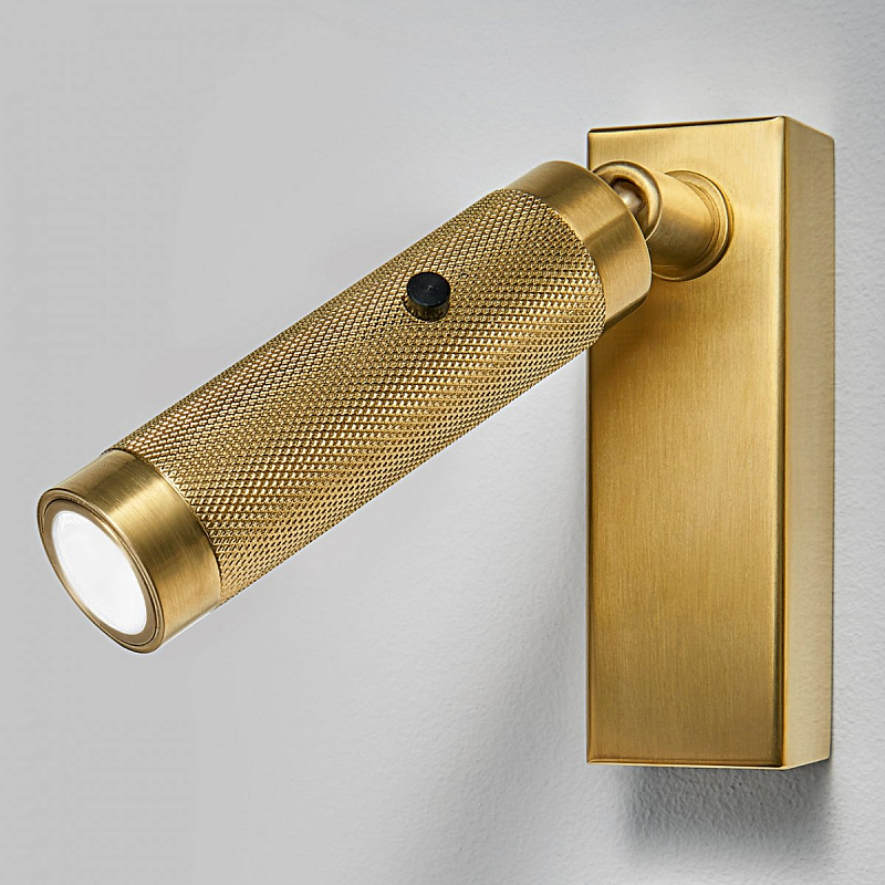 Бра Chelsom WALL LED KNURL BRASS Латунь Бра Chelsom WALL LED KNURL BRASS Латунь в Воронеже | Loft Concept