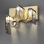 Бра волнистой формы из фактурного стекла Big Wave варинант исполнения - 3 | Loft Concept в Воронеже