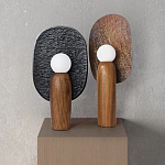 Настольная лампа из дерева Decorative Wooden Lamp варинант исполнения - 2 | Loft Concept в Воронеже
