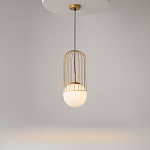 Подвесной светильник Cage Ball Pendant варинант исполнения - 2 | Loft Concept в Воронеже