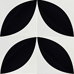 Дизайнерская плитка с узором Лепесток варинант исполнения - 3 | Loft Concept в Воронеже