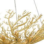 Люстра в форме золотой чаши из кораллов Coral Decor варинант исполнения - 1 | Loft Concept в Воронеже