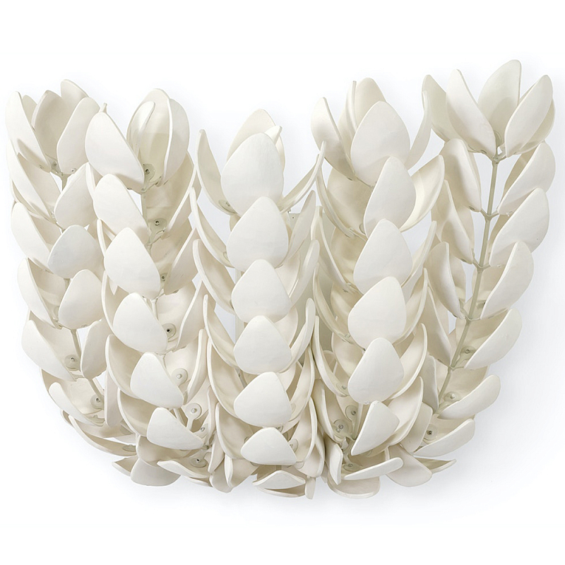 Бра White Bionic Petals Flo Wall Lamp Белый в Воронеже | Loft Concept 