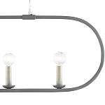 Люстра линейная в овальной раме Traditional Clean Lines варинант исполнения - 1 | Loft Concept в Воронеже