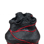 Ваза с красным кожаным жгутом "Красной нитью" варинант исполнения - 2 | Loft Concept в Воронеже