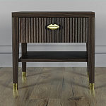 Прикроватная тумбочка с ящиком Elsa Dreams Walnut варинант исполнения - 5 | Loft Concept в Воронеже