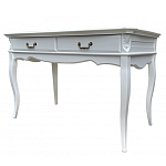 Консоль белого цвета из массива бука в стиле прованс White Provence варинант исполнения - 3 | Loft Concept в Воронеже