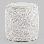 Дизайнерский Пуф Букле Poof Alice Light Gray Boucle  варинант исполнения - 4 | Loft Concept в Воронеже
