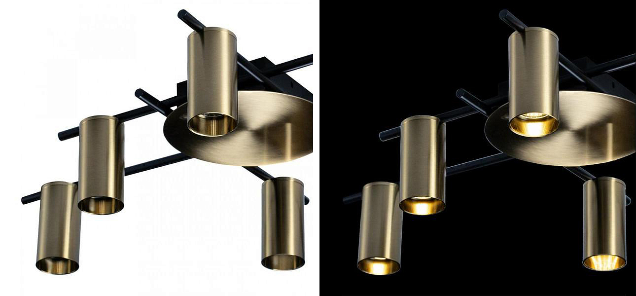 Потолочный светильник Aigle Ceiling Light 6 Латунь Потолочный светильник Aigle Ceiling Light 6 Латунь - Loft-Concept в Воронеже