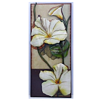 Аксессуар настенный из металла Blank Space White Flowers варинант исполнения - 1 | Loft Concept в Воронеже