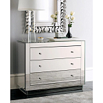 Комод зеркальный с 3-мя ящиками Mirror Chest of Drawers варинант исполнения - 2 | Loft Concept в Воронеже