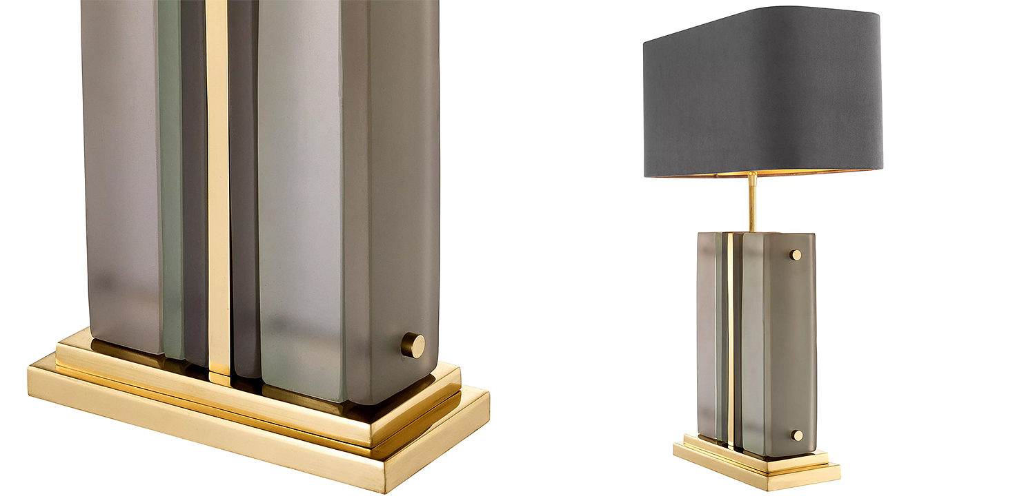 Настольная лампа Eichholtz Table Lamp Solana Brass Настольная лампа Eichholtz Table Lamp Solana Brass - Loft-Concept в Воронеже
