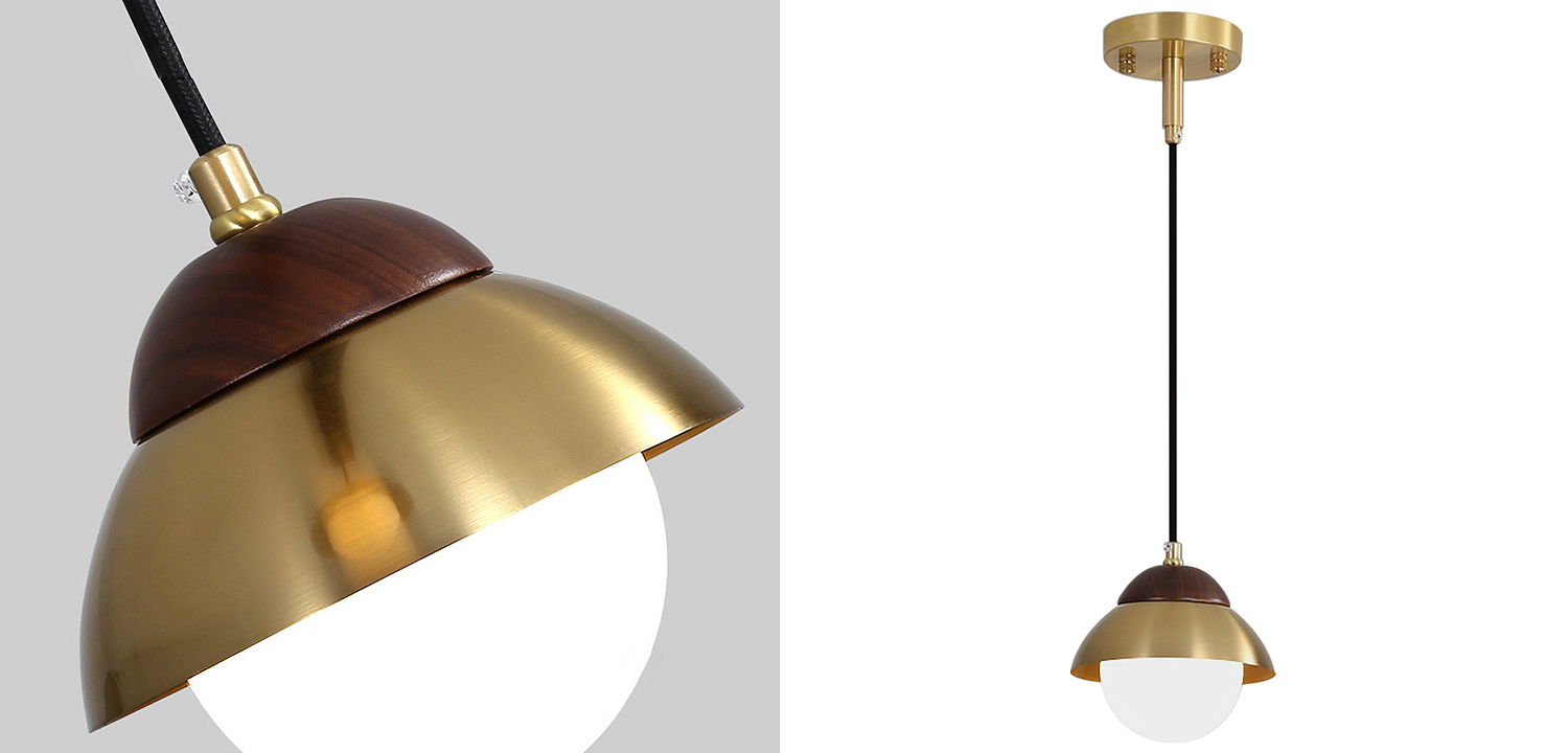 Подвесной светильник Roch Pendant Wooden Eco Light Подвесной светильник Roch Pendant Wooden Eco Light - Loft-Concept в Воронеже