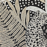 Мебельная ткань Шенилл коричневый принт 280 см T2-146 варинант исполнения - 2 | Loft Concept в Воронеже