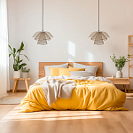 Подвесной светильник Beige Gold Mesh Lampshade Hanging Lamp варинант исполнения - 5 | Loft Concept в Воронеже